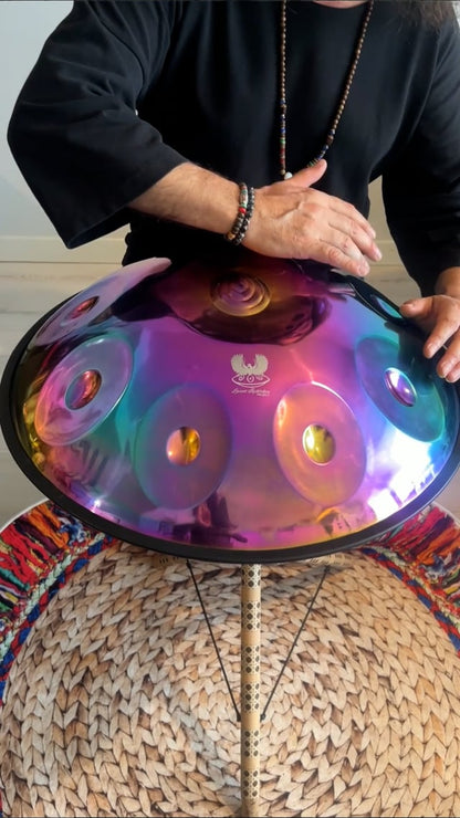 Peri 9 Notalı Handpan – Premium Meditasyon ve Performans Enstrümanı